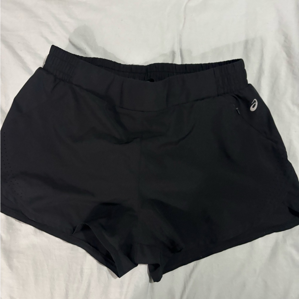 ASICS Black Women's Performance Athletic Shorts